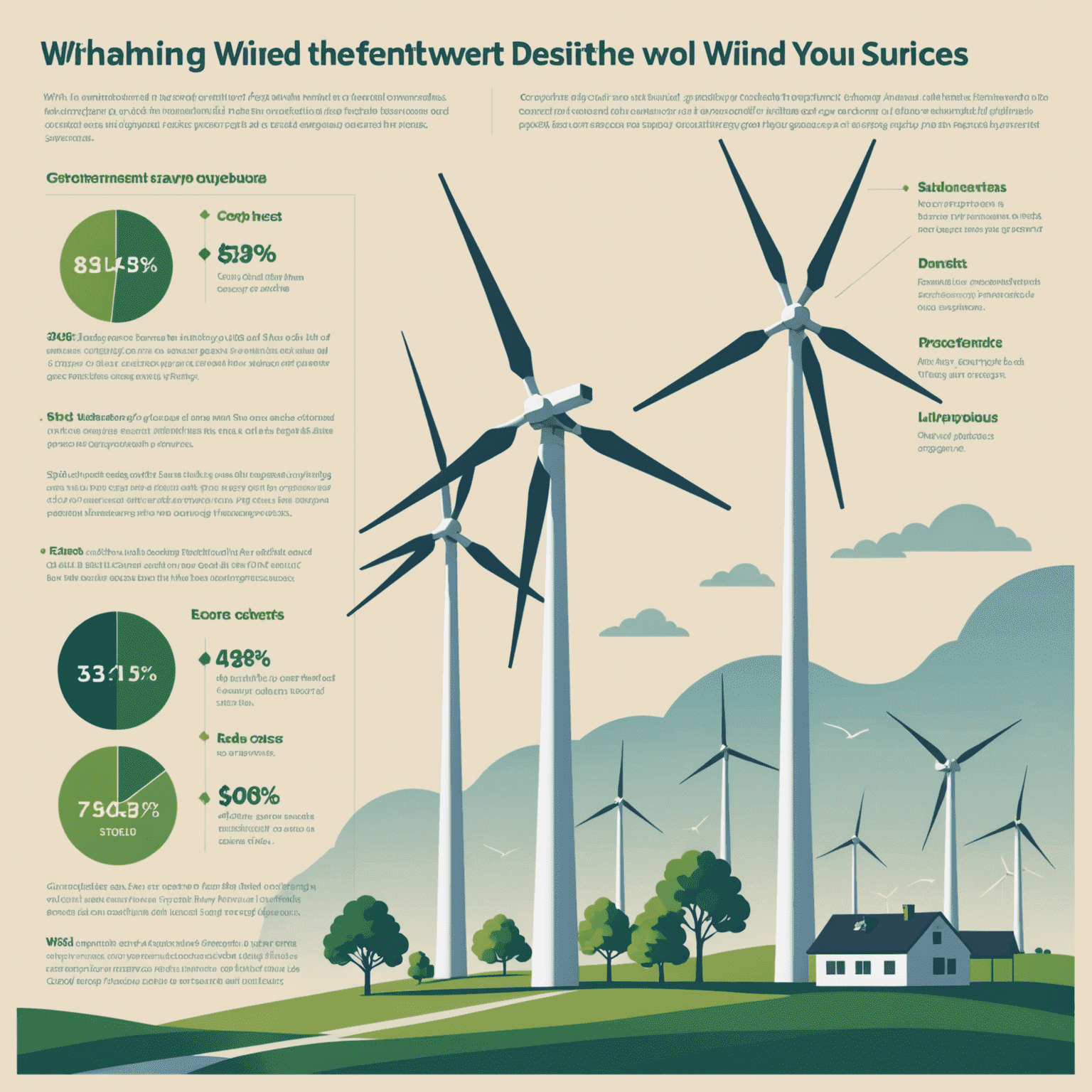 Ein Diagramm, das die Kosten von Windkraft im Vergleich zu traditionellen Energiequellen für Kleinunternehmen zeigt